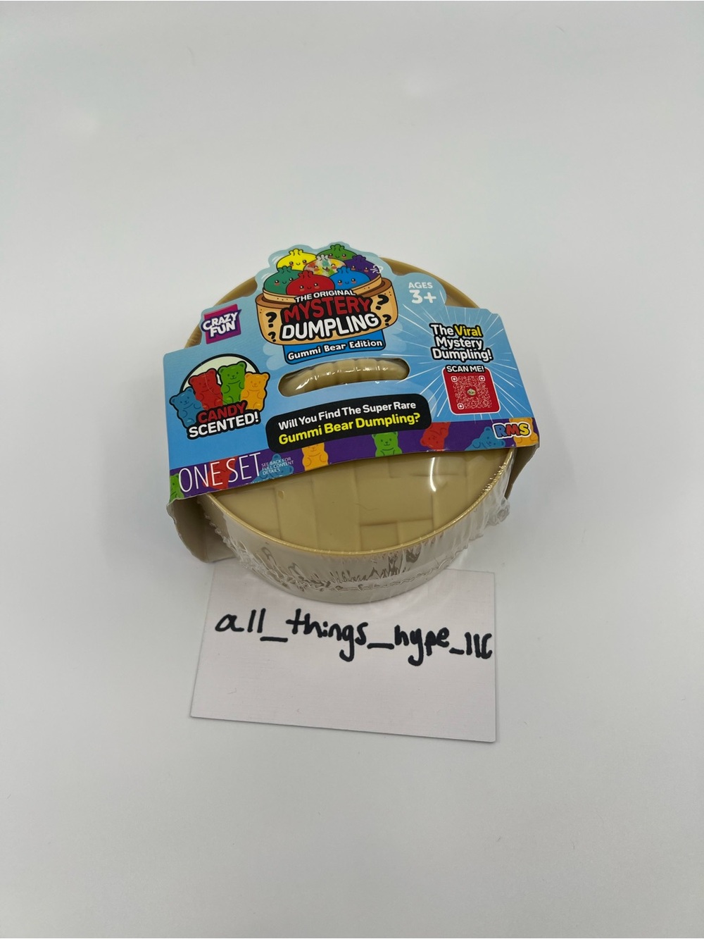 Authentic RMS mystery dumpling Gummy Bear edition